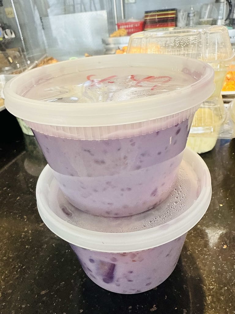 ginataan dessert